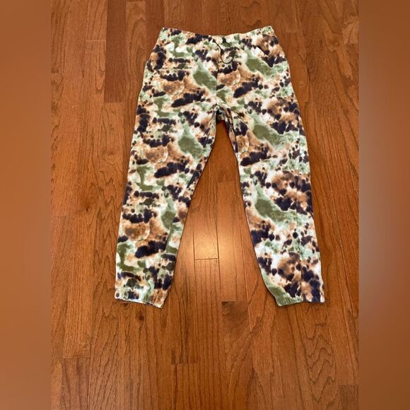 BROOKLYN CLOTH L Vintage Unisex Drawstring Waist Camo Jogger Track Pant - Picture 9 of 10